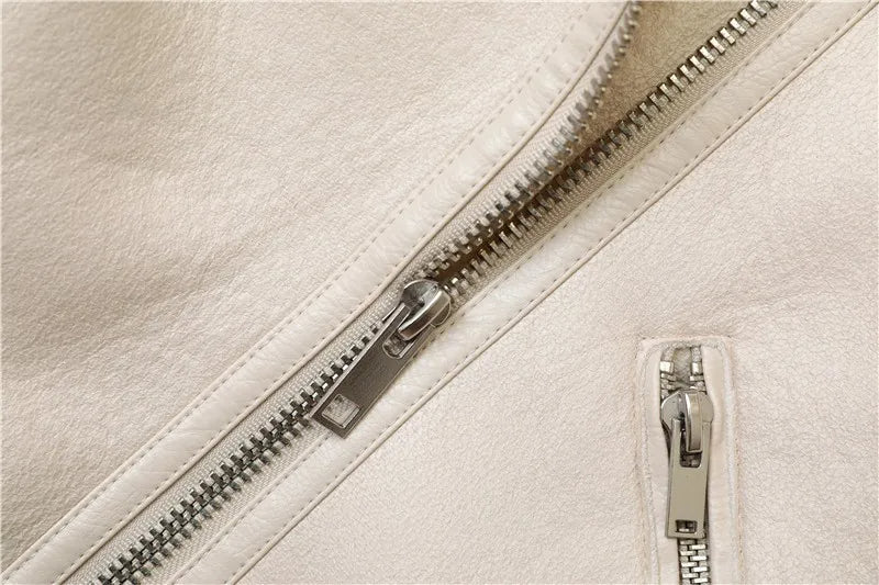 Cindy | Dikke Faux Leren Jas