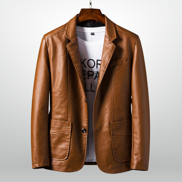 Aurora | Tijdloze leren jas