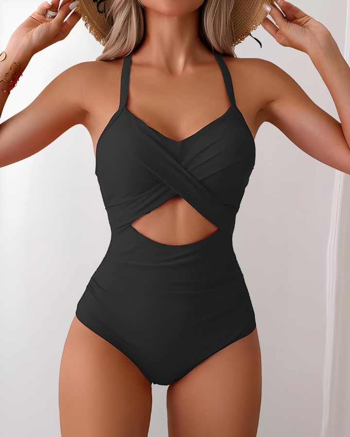 Selena™ | Elegante shaping badpak met cut-out design