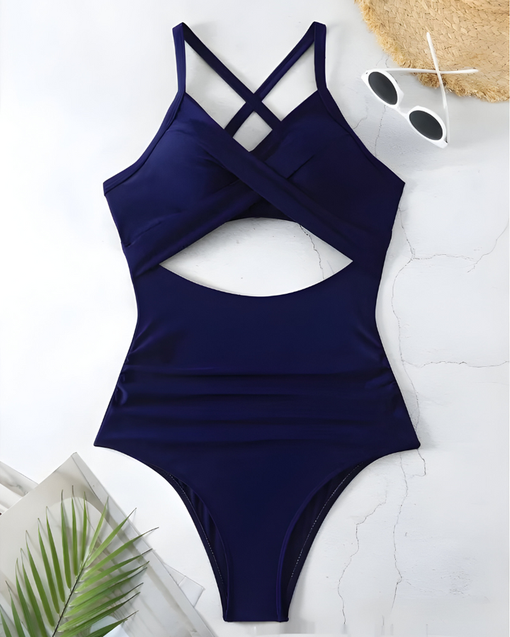 Selena™ | Elegante shaping badpak met cut-out design