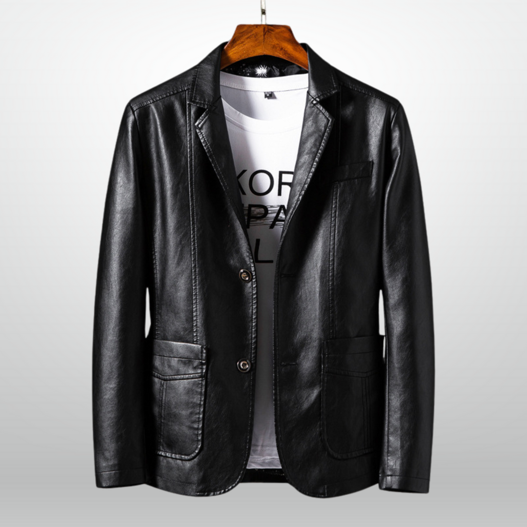 Aurora | Tijdloze leren jas