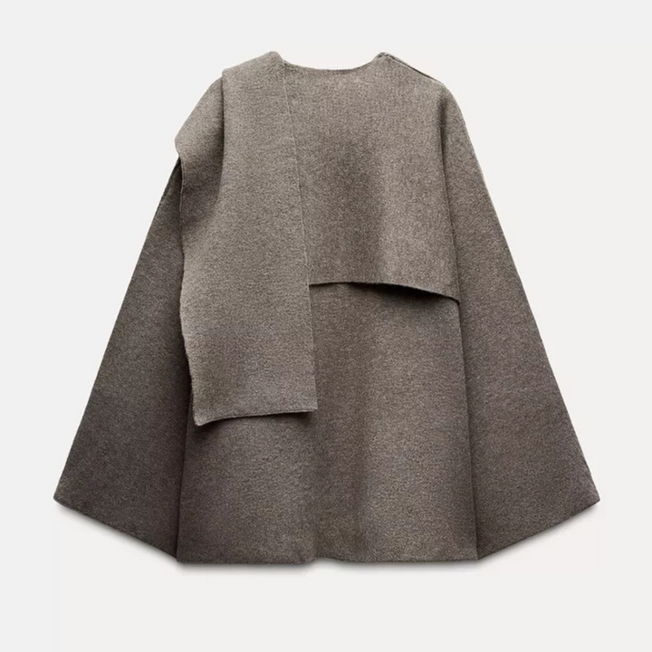 Claire | Elegante cape-stijl jas