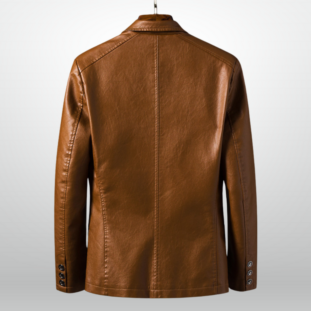 Aurora | Tijdloze leren jas