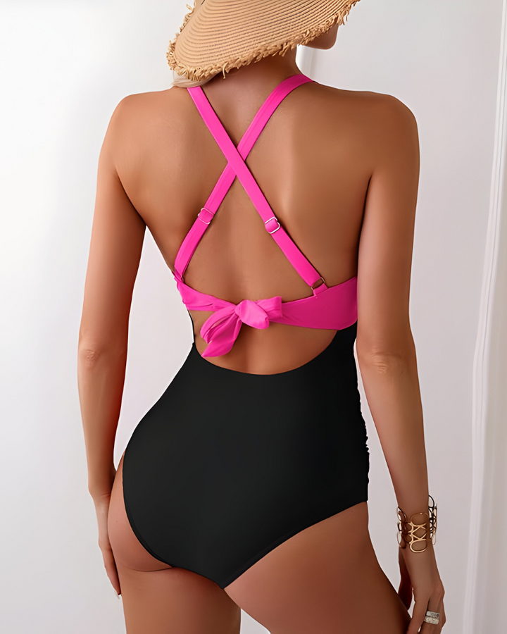 Selena™ | Elegante shaping badpak met cut-out design