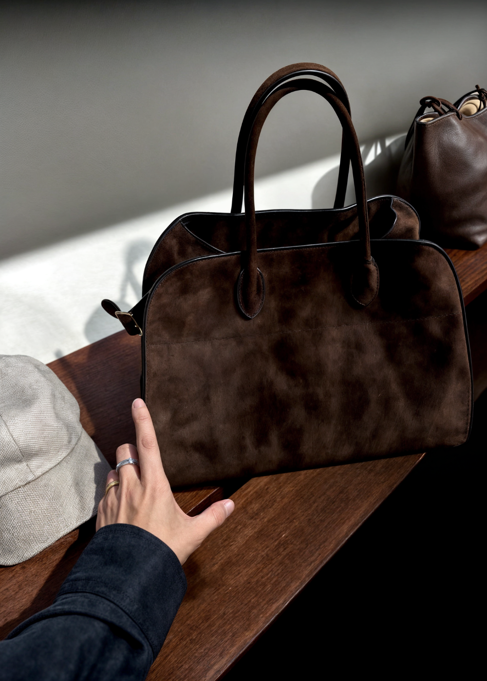 Aurora Suede Schouder Bag BB