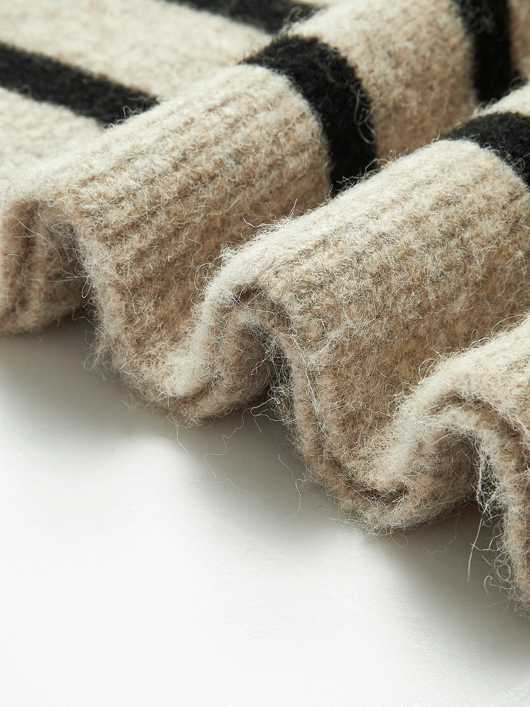 Oversized Gestreepte Pullover Trui