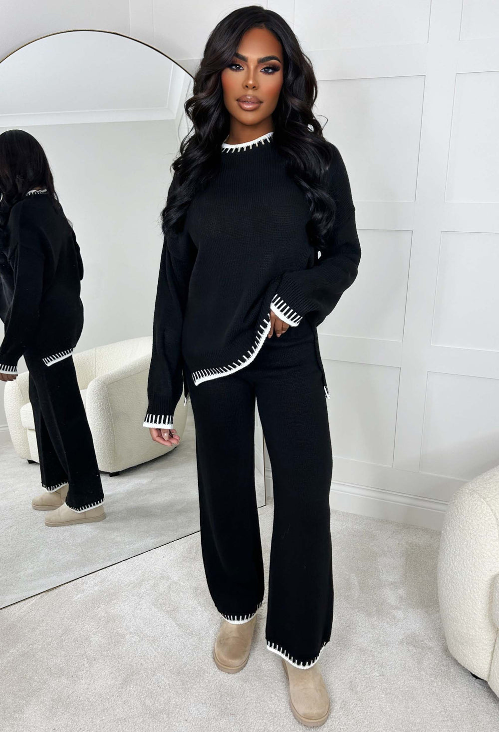 Emmanuelle | Gebreide Lounge Set