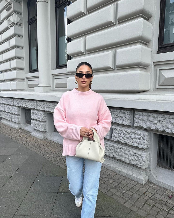 Emely | Roze Oversized Trui