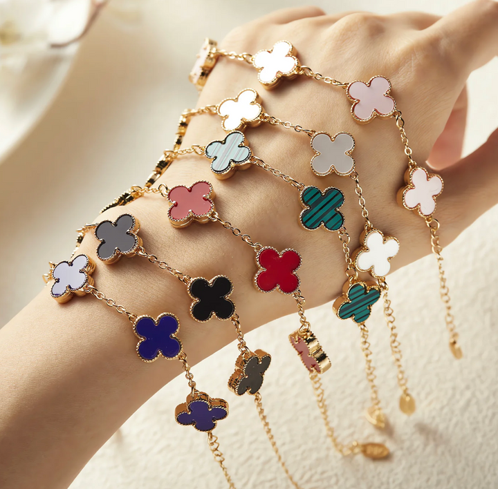 Veloura | Armband Klaver