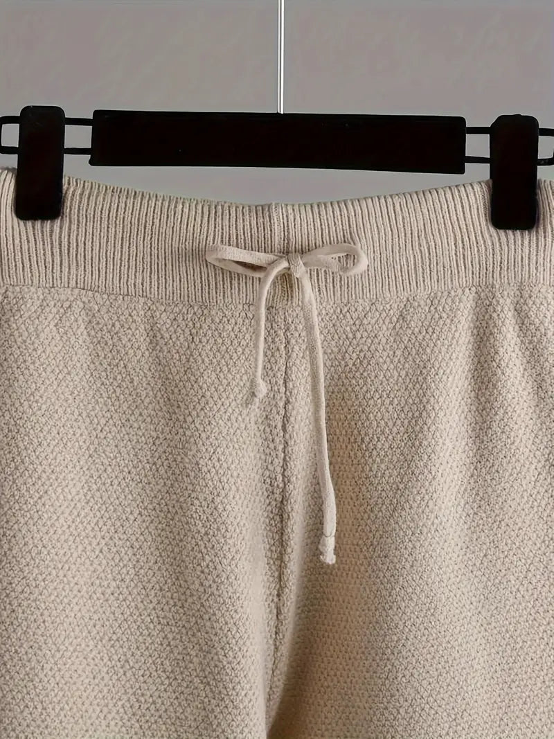 Mila | Gebreide Broek Set