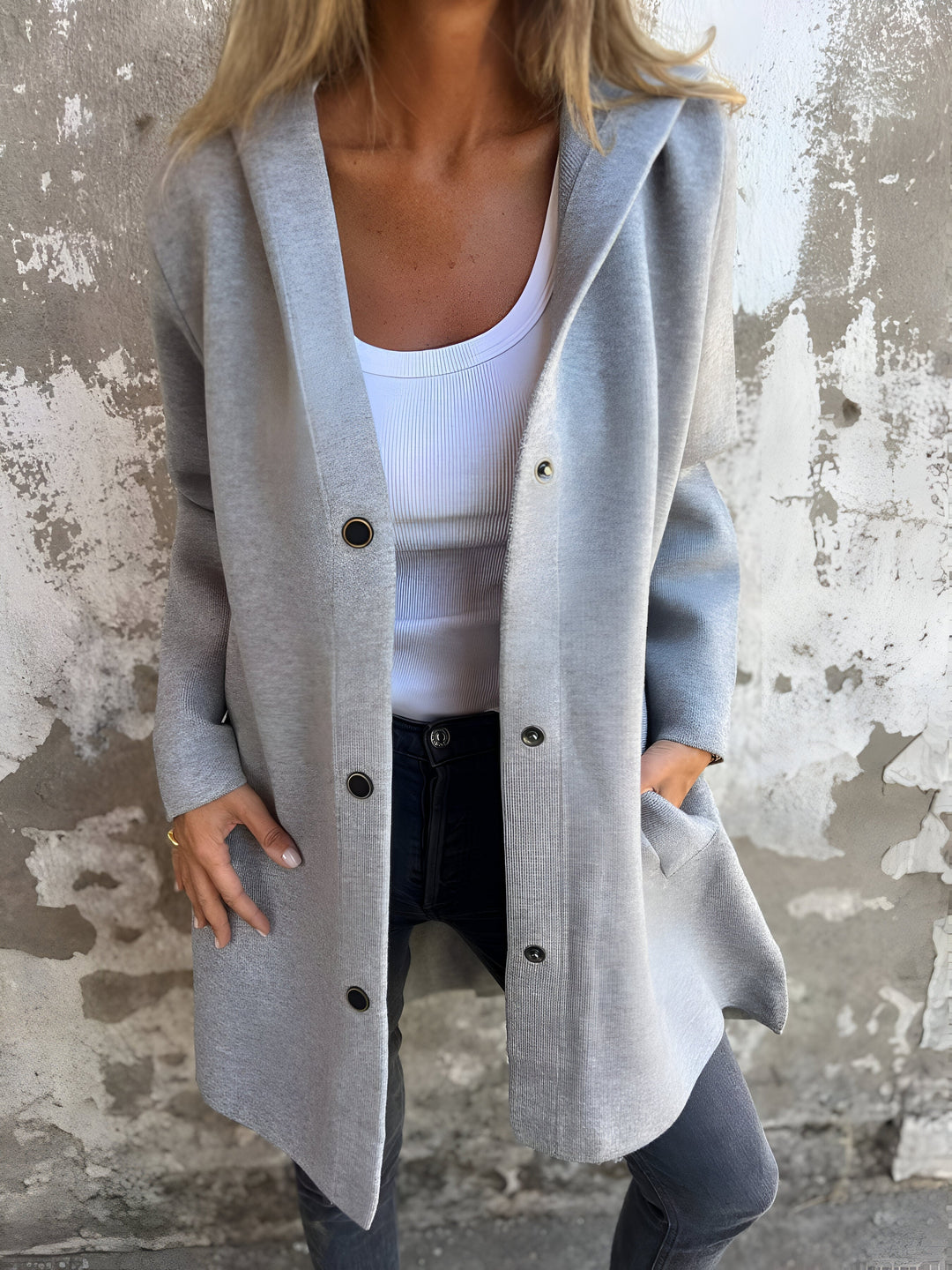 Comfi | stijlvolle casual hoodie jas