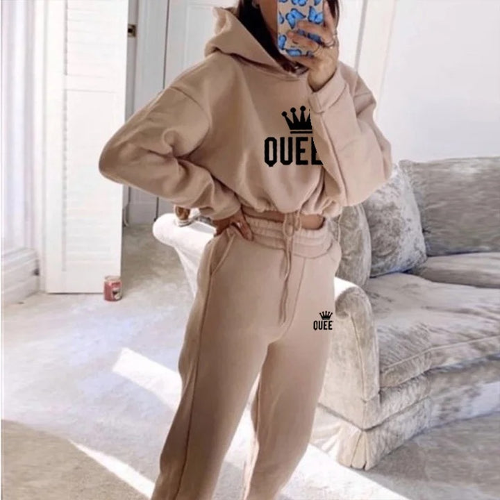 Pullover Hoodie en Joggingbroek Set