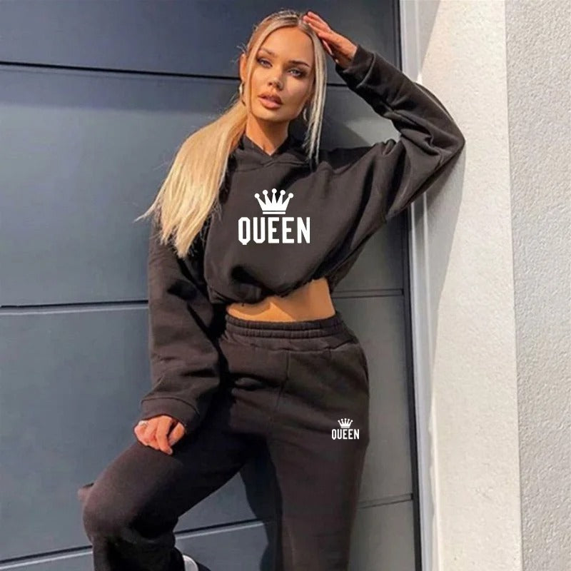 Pullover Hoodie en Joggingbroek Set