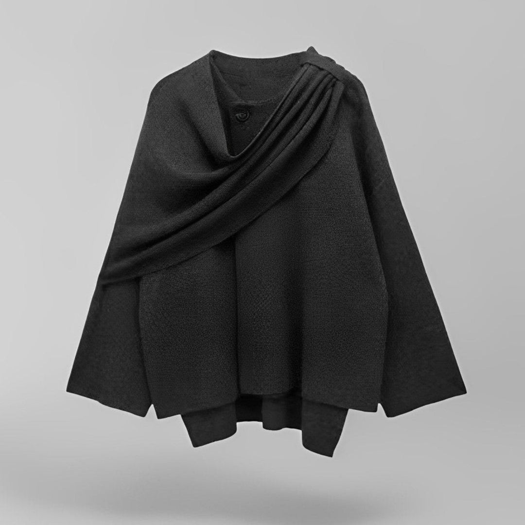 Claire | Elegante cape-stijl jas