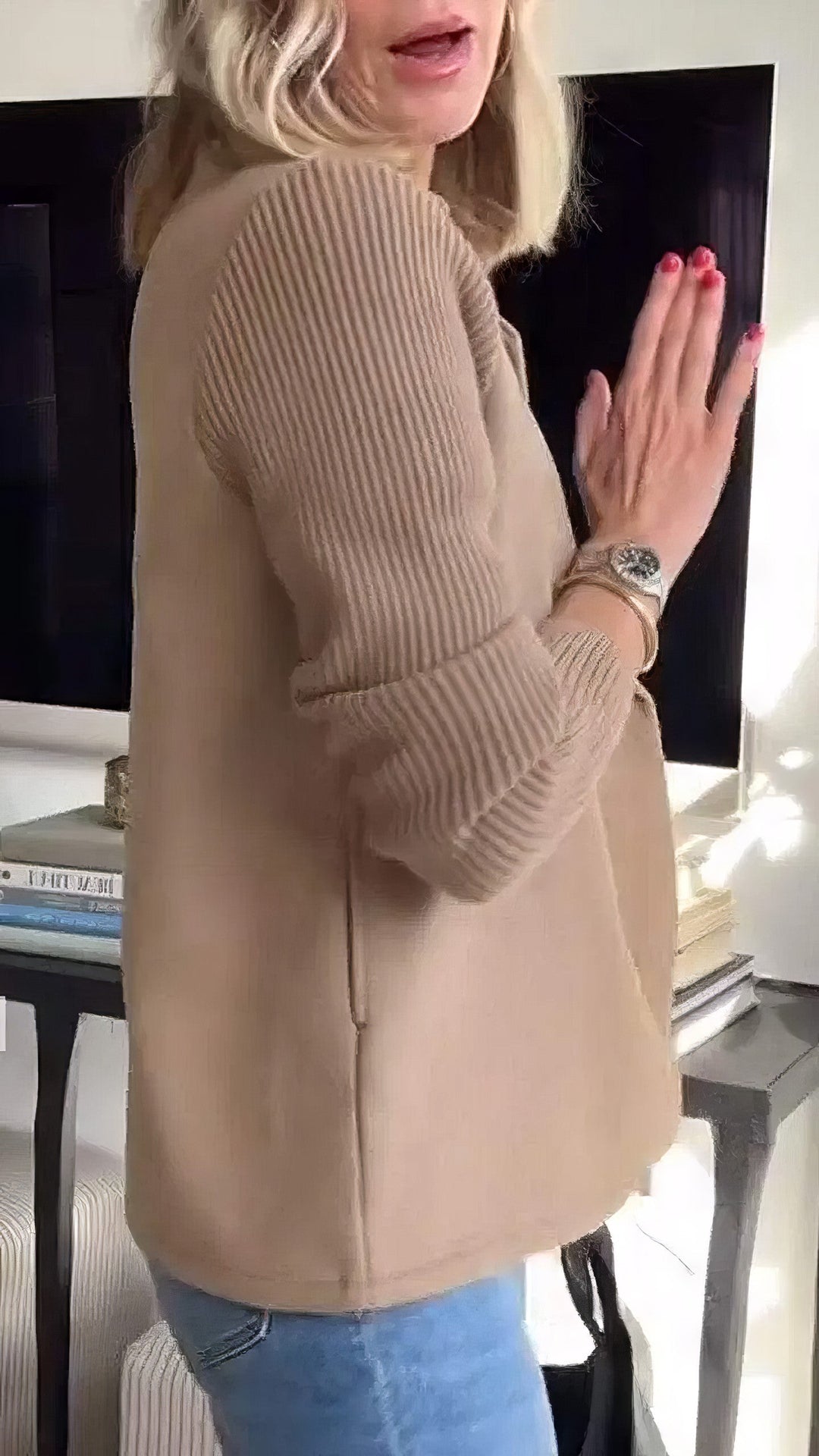 CLAIRE | Patchwork Cardigan jas