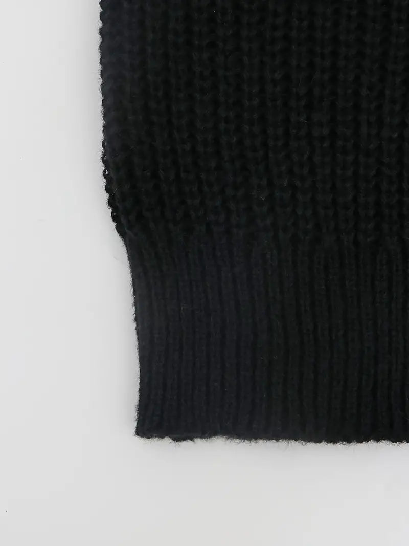 Rosanne | Stevig Vest met Open Voorvak